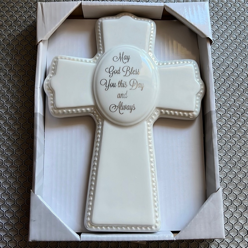 Baptism/communion/confirmation cross stand